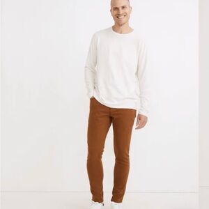 Madewell Men's Skinny Jeans in Tan